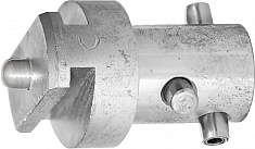 Адаптер-переходник двойных муниципальных спиралей с Т-образными замками для прочистки канализации Crocodile DC 32 / 16 мм × 3 м Адаптер-переходник двойных муниципальных спиралей с Т-образными замками для прочистки канализации Crocodile DC 32 / 16 мм × 3 м