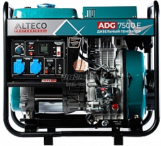 Дизельный генератор Alteco ADG 7500 E ракурс 2