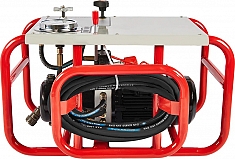 Гидростанция гидравлического стыкового сварочного аппарата для пэ труб Gas Fusion Red-1000