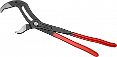 Клещи сантехнические переставные с механизмом быстрой фиксации Voll Cobra 16 (400 мм), CrV Клещи сантехнические переставные с механизмом быстрой фиксации Voll Cobra 16 (400 мм), CrV