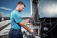 Применение электронных цифровых манометрических коллекторов Rothenberger Rocool 600