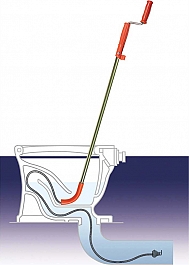 Применение прочистки унитаза General Pipe Cleaners Standard 3NKH