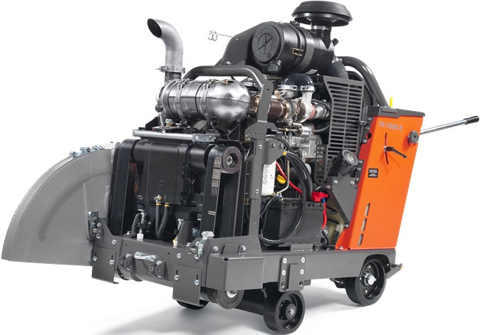 Двигатель дизельного швонарезчика Husqvarna FS 7000 D