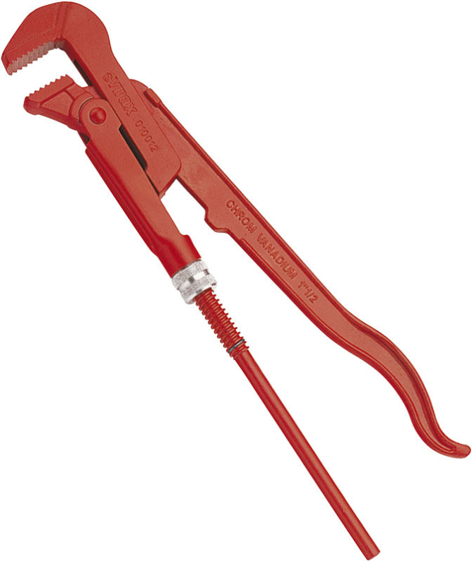 Газовый ключ губки 90° Virax 90°-1"