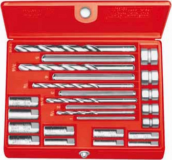 Набор экстракторов болтов Ridgid 10